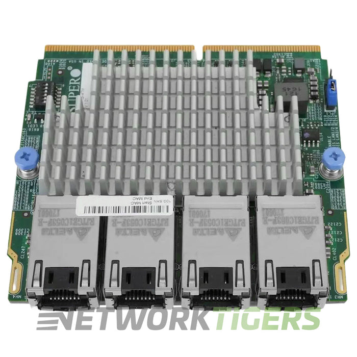 SuperMicro AOC-MTG-i4TM 4x 10GB Copper SIOM Network Adapter