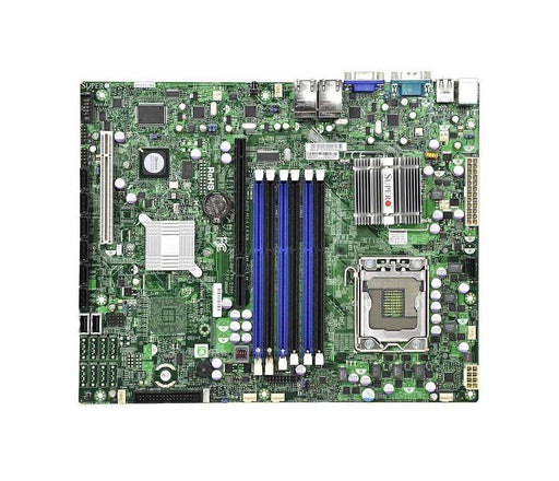 SuperMicro Core i7/Xeon 5500/3500 Series Single Socket LGA1366 DDR3 SATA PCI-Express Supported ATX Server Motherboard - X8STI-LN4