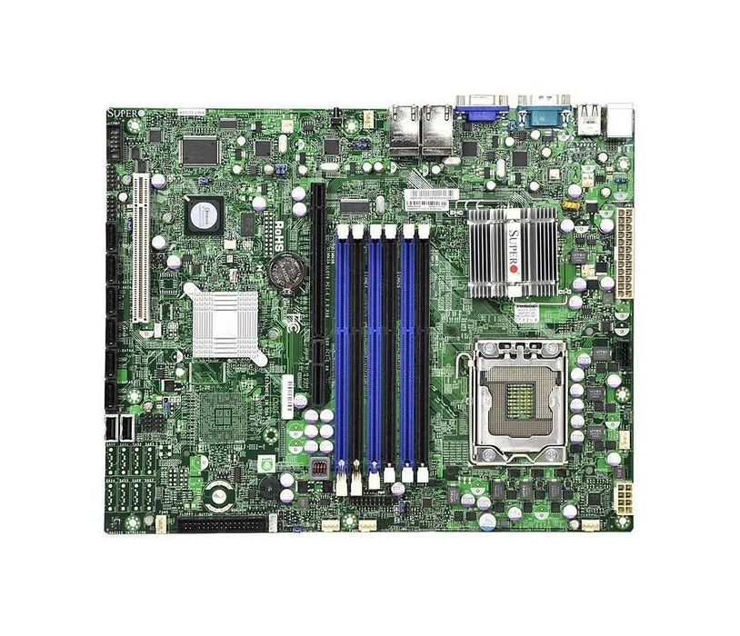 SuperMicro Core i7/Xeon 5500/3500 Series Single Socket LGA1366 DDR3 SATA PCI-Express Supported ATX Server Motherboard - X8STI-LN4