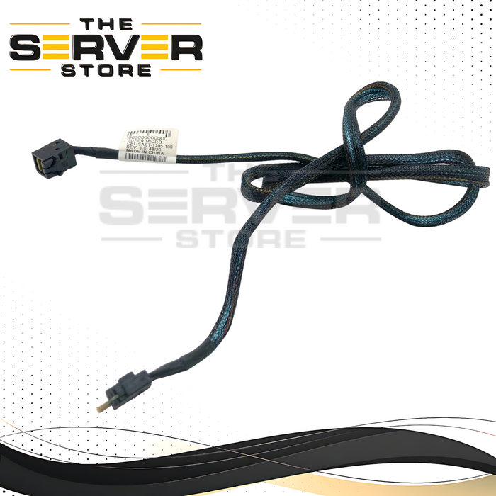 Supermicro 1M SAS SFF-8654 to MiniSAS HD SFF-8643 Cable CBL-SAST-1295-100