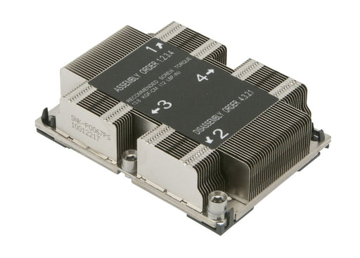Supermicro 1U LGA3647 Passive CPU Heatsink for X11 Purley Platform (SNK-P0067PS)