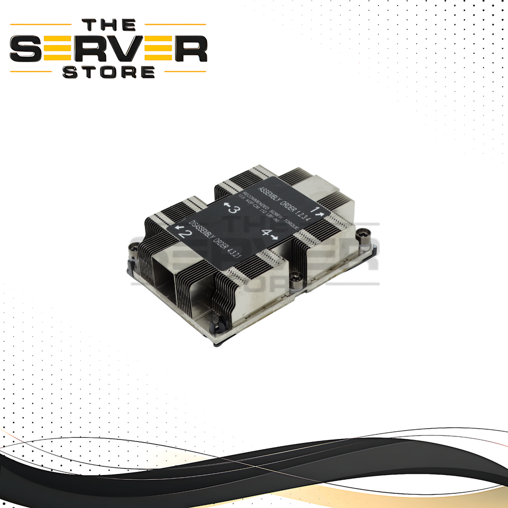 Supermicro 1U Passive CPU Heatsink FCLGA3647 (Narrow ILM) for X11 SNK-P0067PSMB