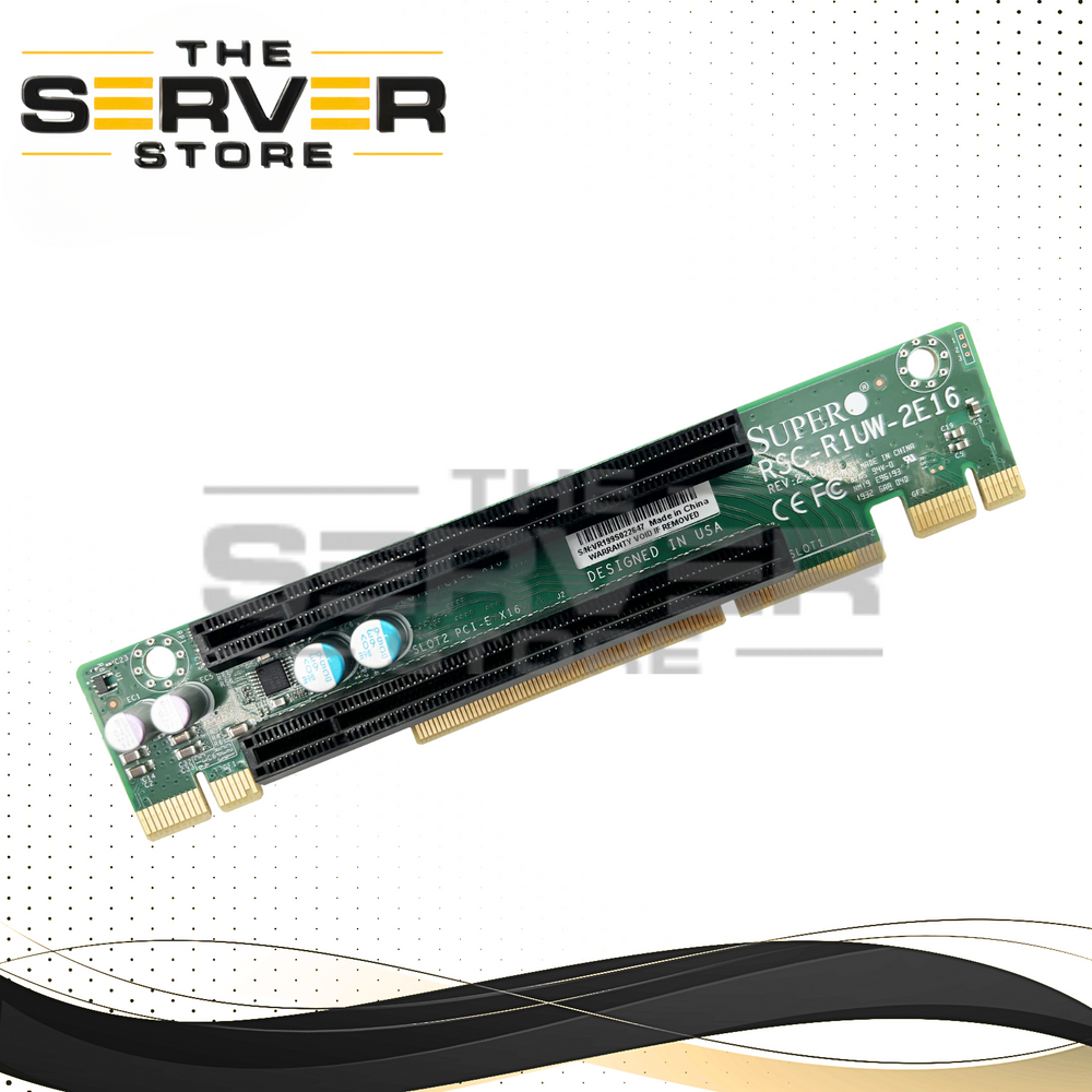 Supermicro 1U Server PCI-E X16 Riser Card (NO Bracket) RSC-R1UW-2E16