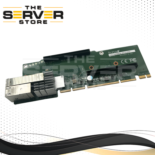 Supermicro 2U 10GbE 2x RJ45, 2x SFP+ PCIe 4.0 Riser Card AOC-2UR68G4-I4XTS-NI22