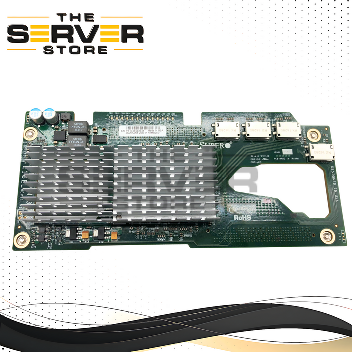 Supermicro 2U 24-Port SAS3 12Gb/s U.2 NVMe Expander Backplane BPN-NVMe3-216EL