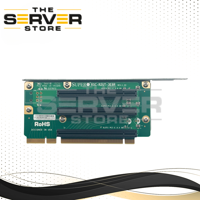 Supermicro 2U 3x PCIe x8 Riser Card RSC-R2UT-3E8R