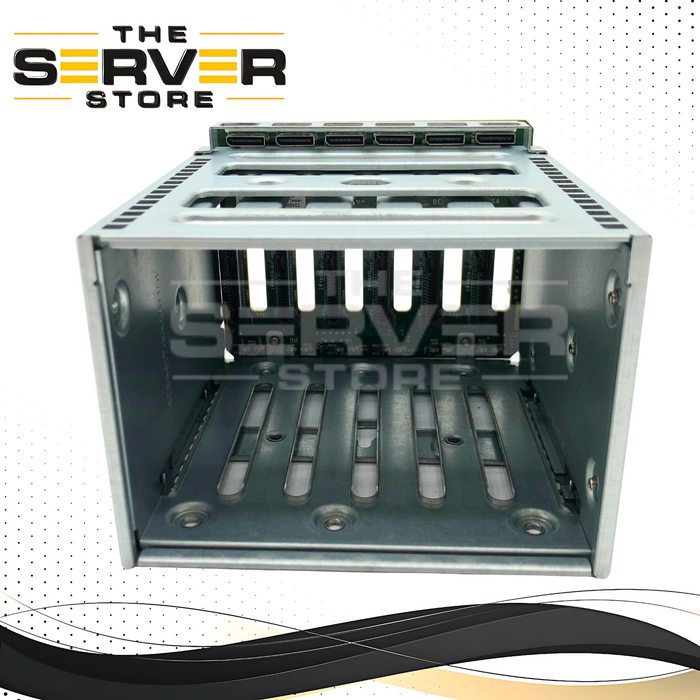 Supermicro 4U 6-Bay 2.5-inch SFF U.2 NVMe PCIe Hot-Swap Backplane with Cage. P/N: BPN-NVME3-946SN-B6.
