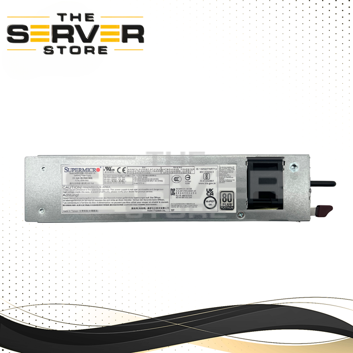 Supermicro 800W Platinum Redundant Power Supply 100-240VAC PWS-804P-1R