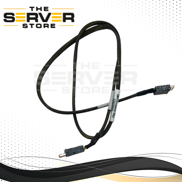 Supermicro 85cm Internal OCuLink (SFF-8611) to OCuLink (SFF-8611) v1.0 PCIe 3.0 NVMe SSD Data Cable. P/N: 672042200320, CBL-SAST-0820.