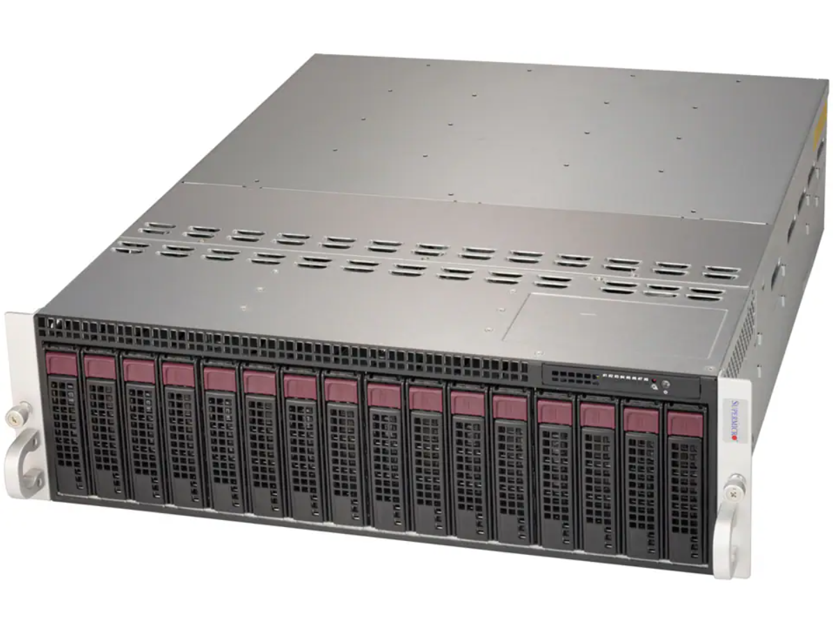 Supermicro AS-3015MR-H8TNR 8-Node Multi-Node Server – AMD 9950X, 4×32GB RAM, 2×10GbE, 2×3.84TB NVMe Gen5 per Node