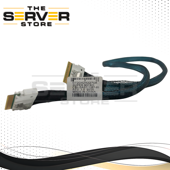 Supermicro Amphenol AS-4124GS Internal PCIe Data Cable 85cm CBL-SAST-1267-85