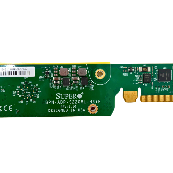 Supermicro Backplane 2U Twin Chassis CSE-217HQ 2027TR-H72RF+ BPN-ADP-S2208L-H6IR