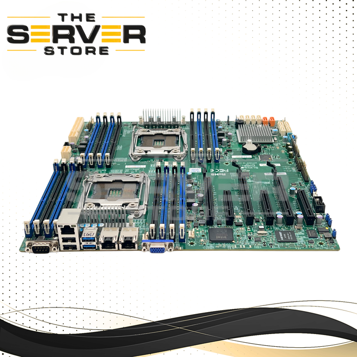Supermicro Dual FCLGA-2011-3 Socket (R3) DDR4 i350 NIC E-ATX Motherboard X10DRi