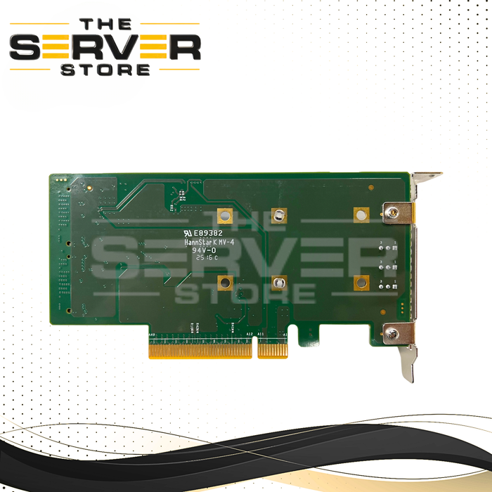 Supermicro Dual-Port M.2 NVMe SSD PCIe 3.0 x8 Host Adapter Card P/N: AOC-SLG3-2M2.