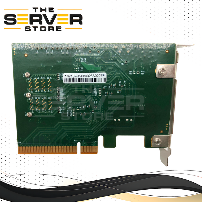 Supermicro Dual-Port PCIe Gen3 x4 NVMe Host Bus Adapter LP AOC-SLG3-2E4R