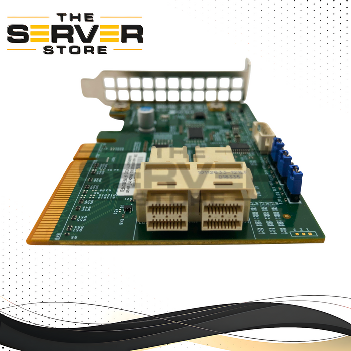 Supermicro Dual-Port PCIe Gen3 x4 NVMe Host Bus Adapter LP AOC-SLG3-2E4R