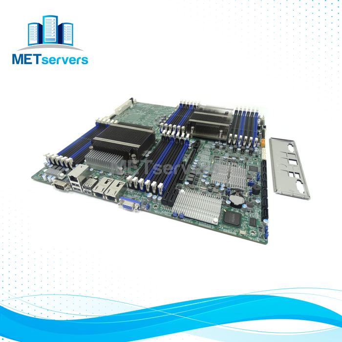 Supermicro Dual Socket Intel LGA2011 2x 10GbE EE-ATX Motherboard w/ 2x HS (X9DRD-IT)