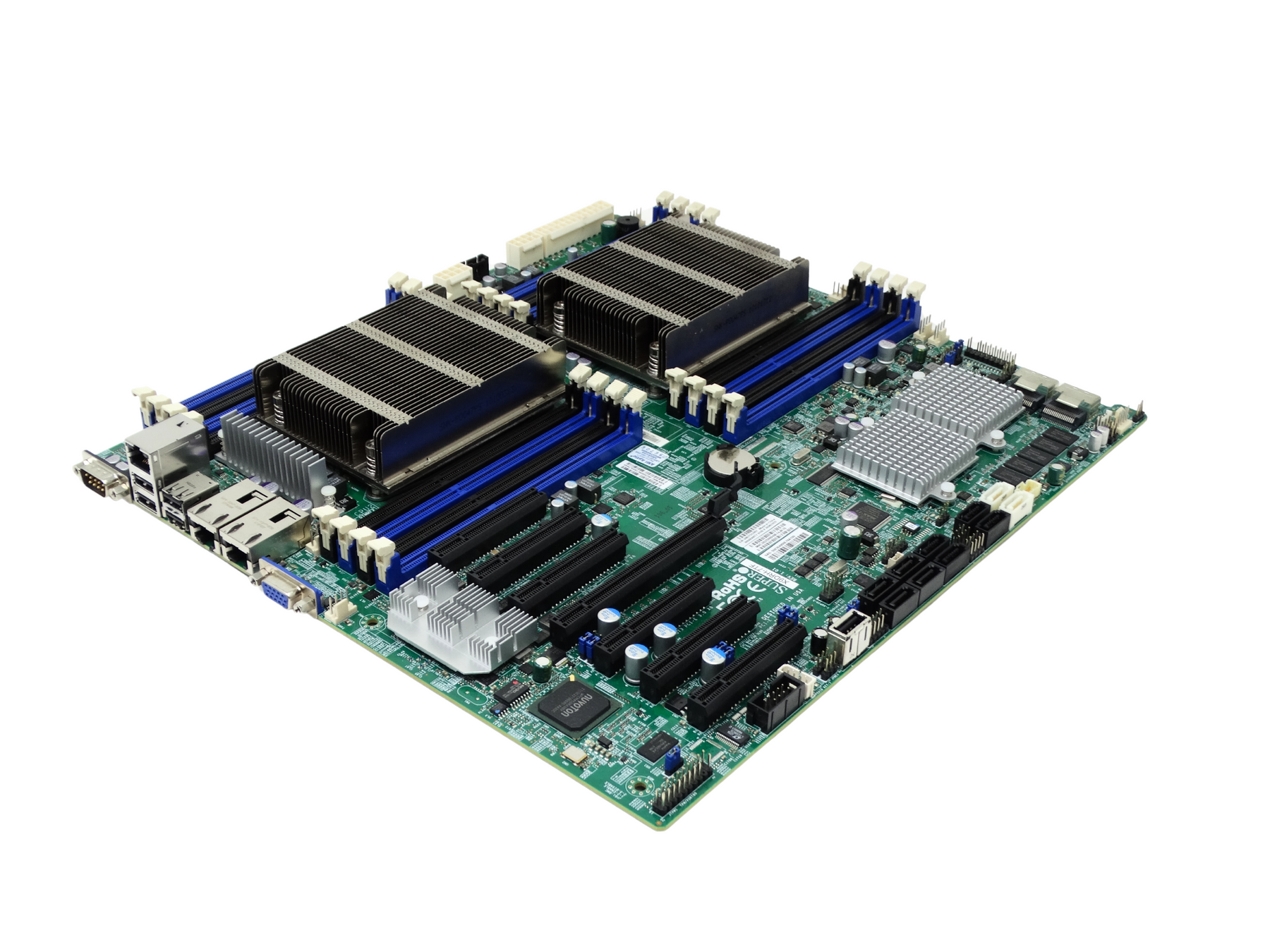 Supermicro Dual Socket LGA2011 Motherboard System Board (X9DRH-7TF)