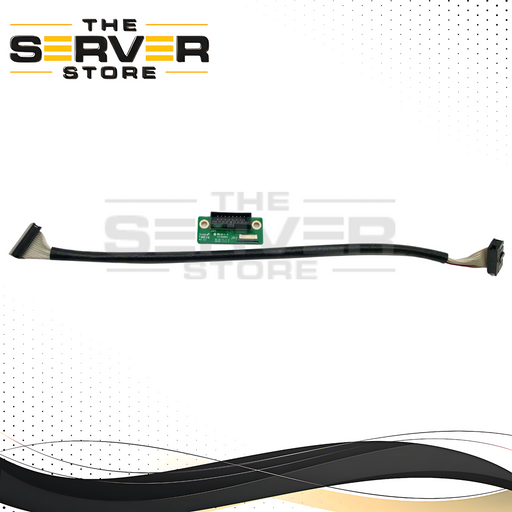 Supermicro Front Control Panel Board with 16-Pin Ribbon Cable for CSE-846, SC216, and Other Server Chassis. P/N: FC-16P, TB826.