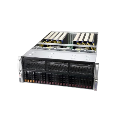 Supermicro H13DSG-O-CPU, CSE-418G2TS, AOM-PCIE5-418N-1, AS-4125GS-TNRT,2 x Genoa 9334, 24 x 16GB RAM, 960GB SSD, 8 x NVIDIA A16 64GB - NEW - 3 YEAR WARRANTY