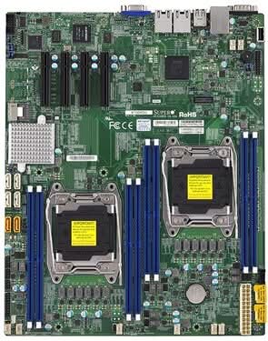 Supermicro MBD-X10DRD-I-B E5-2600 LGA 2011-v3 1TB Intel C612 DDR4 SDRAM EATX Motherboard