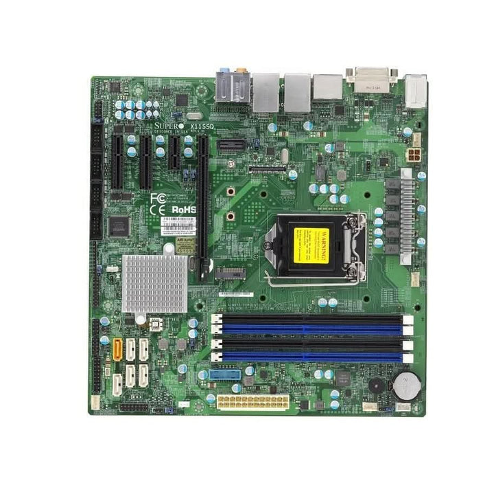 Supermicro MBD-X11SSQ-L-B Intel H110 32GB Micro ATX Motherboard