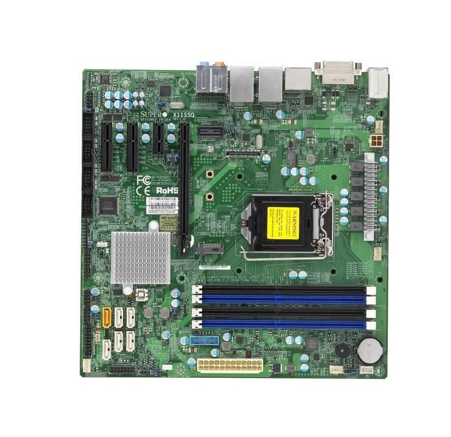 Supermicro MBD-X11SSQ-L-B Intel H110 32GB Micro ATX Motherboard