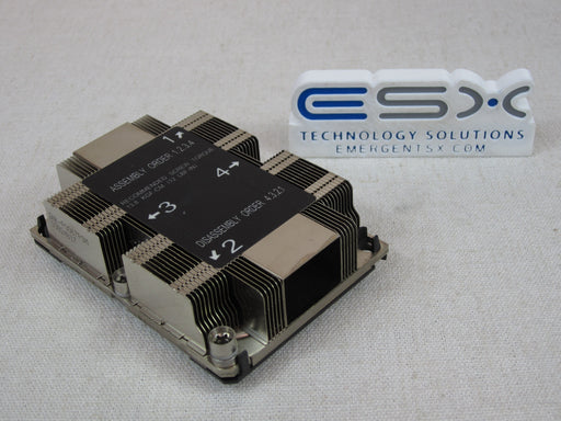 Supermicro SNK-P0067PSM LGA3647 1U CPU2 Passive Heatsink Assembly for X11