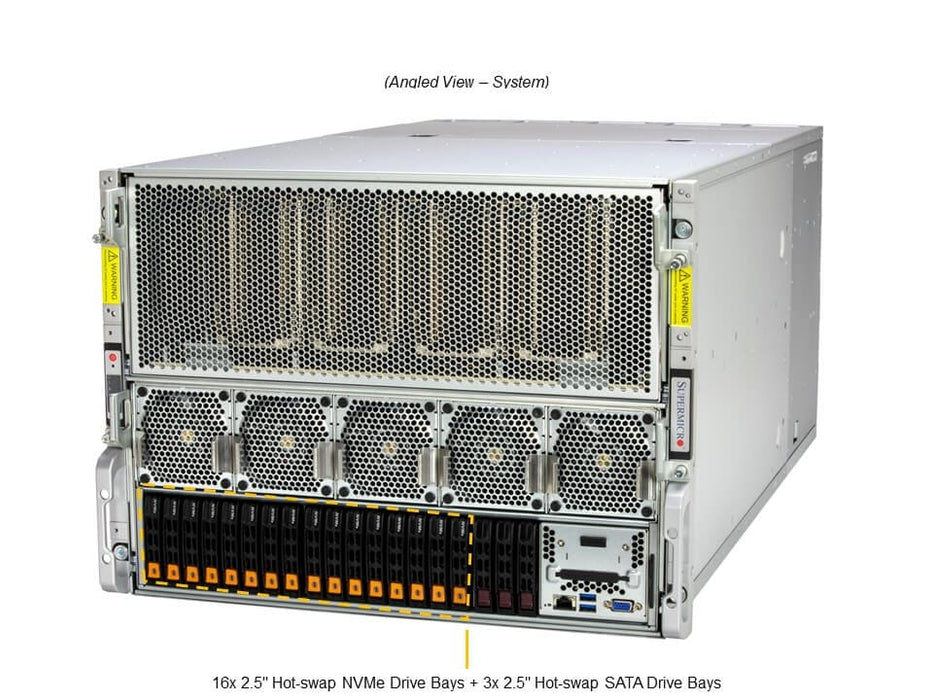 Supermicro SYS-821GE-TNHR AI GPU Server – NVIDIA H100