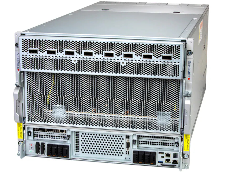 Supermicro SYS-822GS-NB3RT-01-G2 AI GPU Server | Dual Intel Xeon 6768P | 8x NVIDIA HGX B300 GPUs | 2TB DDR5 | 800GbE Networking