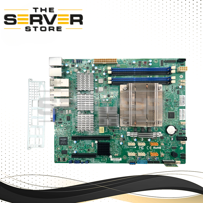 Supermicro Socket (H3) LGA1150 10GbE DDR3 (9.6"x12") Motherboard X10SLH-N6-ST031