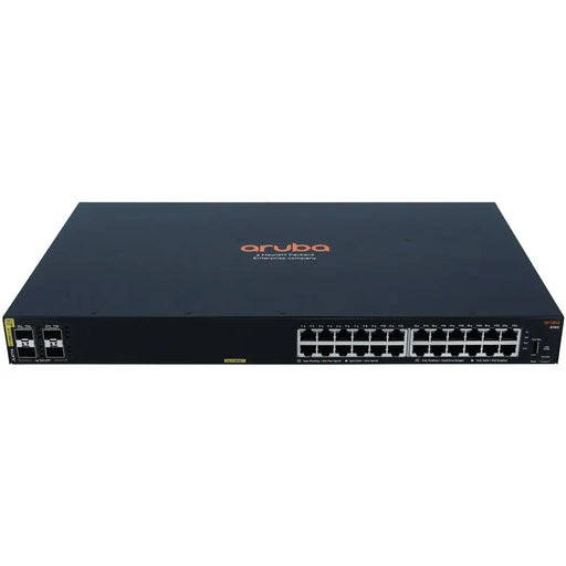 HPE Aruba CX 6100 24G PoE+ 4SFP+ 370W Switch JL677A - New