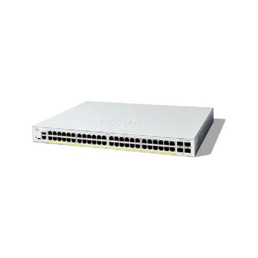 Cisco Catalyst 1300 48-Port GbE PoE+ 370W Managed L3 Switch 4x1G SFP C1300-48P-4G - Refurbished