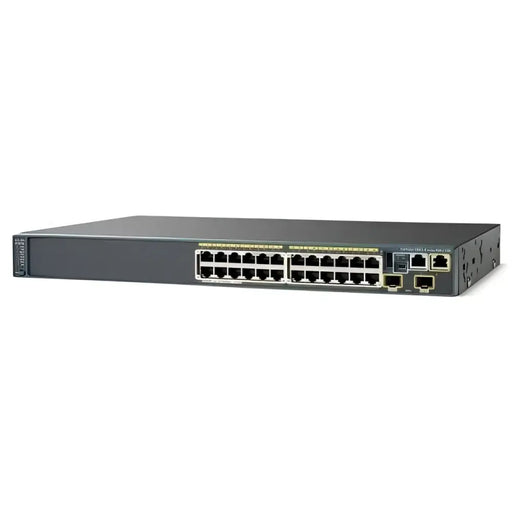 Cisco Catalyst 2960S 24-Port PoE+ Gigabit Switch 2x 10G SFP+ WS-C2960S-24PD-L - Refurbished