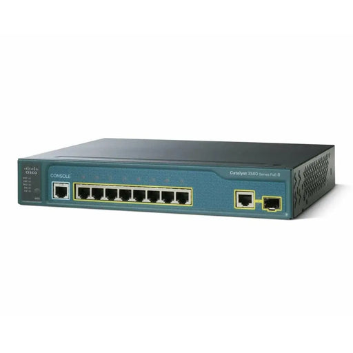 Cisco WS-C3560-8PC-S Catalyst 3560 8-Port 10/100 PoE Compact Switch - Refurbished