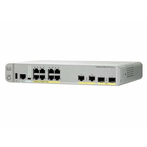 Cisco Catalyst 3560-CX 8-Port PoE+ Gigabit Managed Switch WS-C3560CX-8PC-S - Refurbished