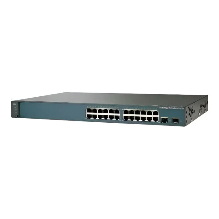 Cisco WS-C3560V2-24PS-S Catalyst 3560V2 24-Port 10/100 PoE Layer 3 Managed Switch - Refurbished