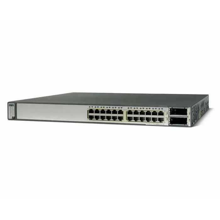 Cisco WS-C3750E-24PD-S Catalyst 3750E 24-Port PoE Gigabit Switch 2x 10GE - Refurbished