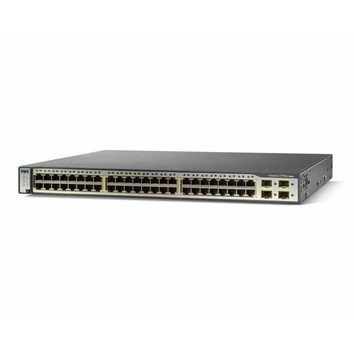 Cisco Catalyst 3750G 48-Port Gigabit Ethernet Switch WS-C3750G-48TS-E 4x SFP Layer 3 - Refurbished