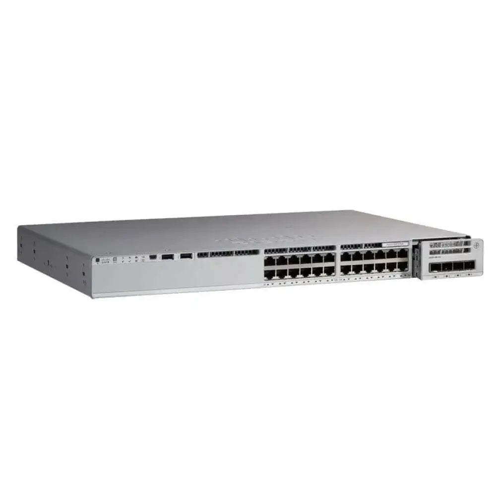 Cisco Catalyst 9200 24-Port PoE+ Layer 3 Switch C9200-24P-E Network Essentials - Refurbished