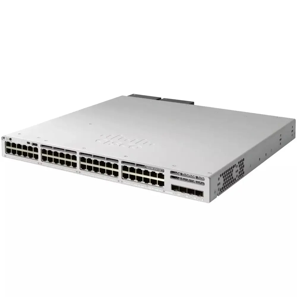 Cisco Catalyst 9300L 48-Port Full PoE+ Switch | C9300L-48PF-4X-E | 4x10G SFP+ Uplinks - Refurbished