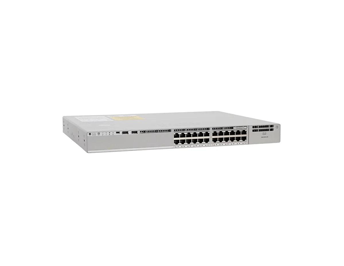Cisco Catalyst C9200-24P-E 24-Port Full PoE+ Switch with Modular Uplinks, Network Essentials