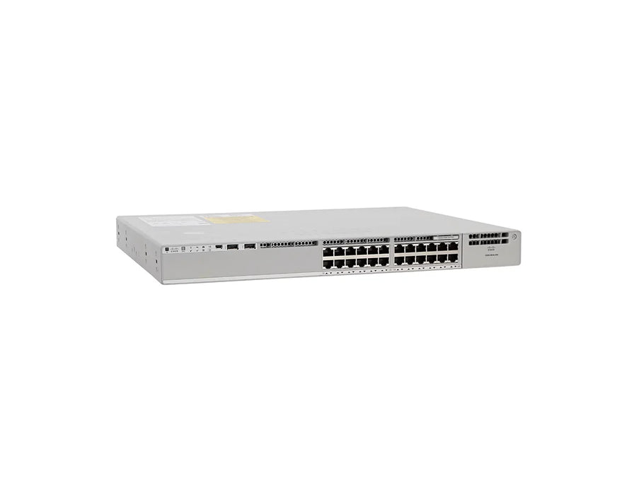 Cisco Catalyst C9200-24P-E 24-Port Full PoE+ Switch with Modular Uplinks, Network Essentials