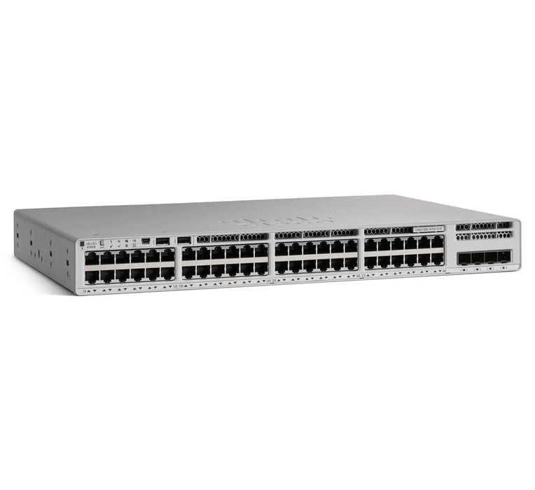 Cisco Catalyst C9200L-48PL-4G-E 48-Port Partial PoE+ Switch, 4x1G Uplinks, Network Essentials