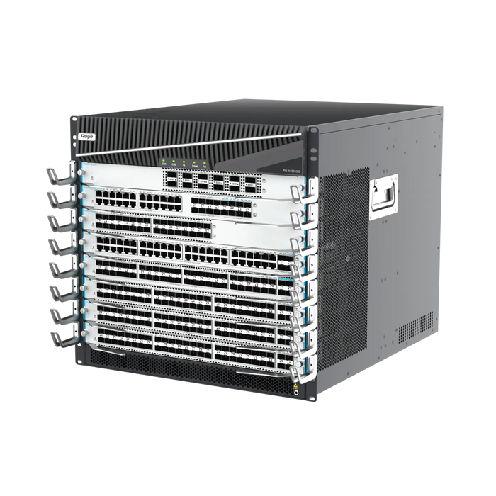 Ruijie RG-N18010-E 10U 8-Slot 19.2Tbps High-Density Core Switch(Chassis)