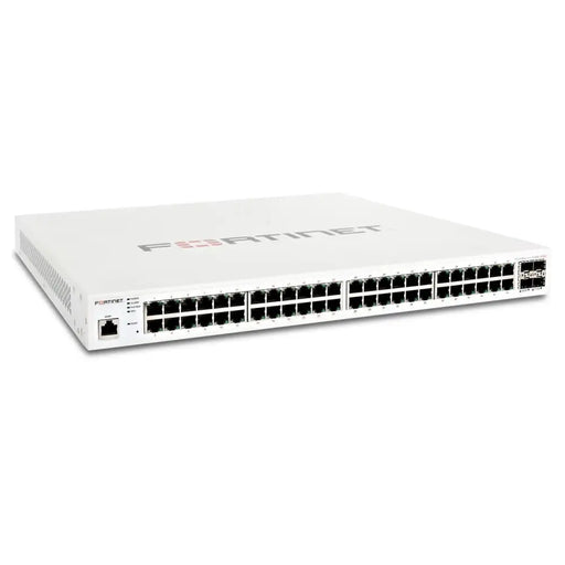 Fortinet FortiSwitch 248E-FPOE 48-Port PoE+ Managed L2/L3 Switch FS-248E-FPOE - Refurbished