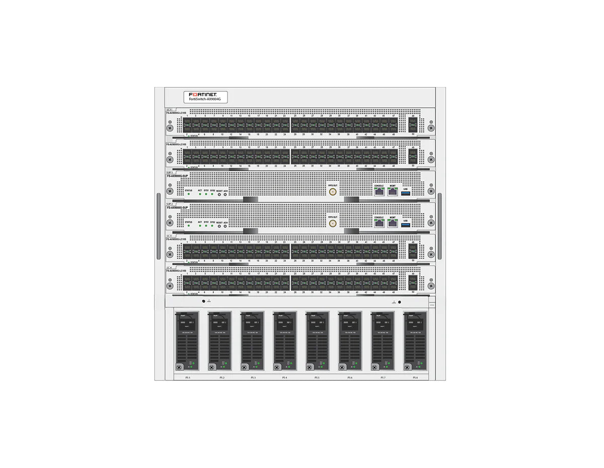 Fortinet FortiSwitch FS-AX9004G Layer 2/3 Modular Chassis Switch