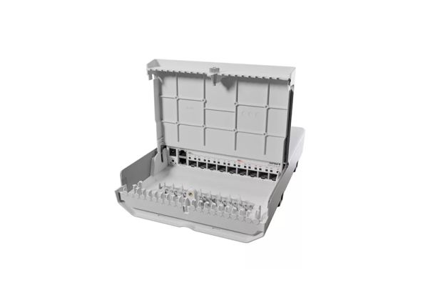 CRS310-1G-5S-4S+OUT - Mikrotik CRS310 5-Ports 1GBASE-X SFP Layer 3 Desktop Managed Network Switch with 4-Ports SFP+