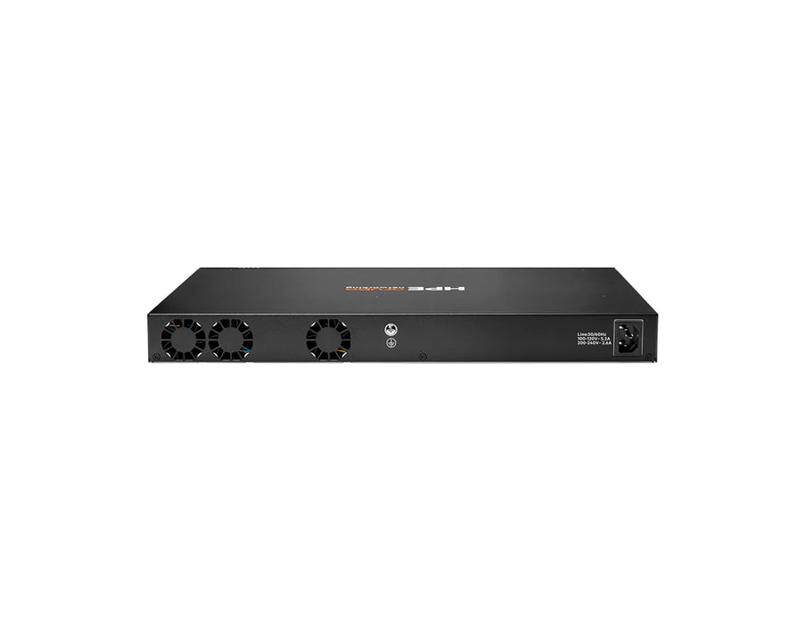HPE Aruba Networking JL725B CX 6200F 24G Class‑4 PoE 4SFP+ 370W Switch