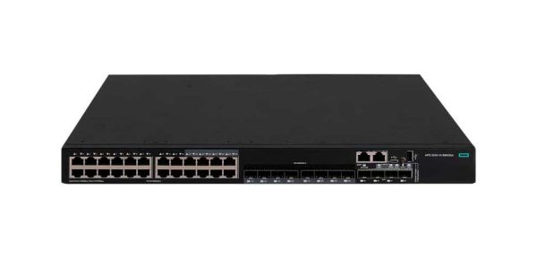 R8M25A - HPE FlexNetwork 5520HI 24-Ports 10/100/1000BASE-T Ethernet Layer 3 Rack-mountable Managed Comware Switch with 4-Ports SFP+